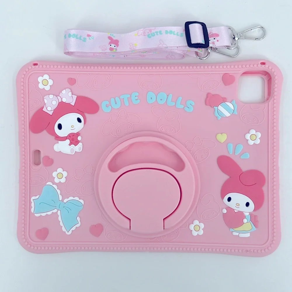 NWT My Melody iPad Case with Strap/Keychain- Pink
